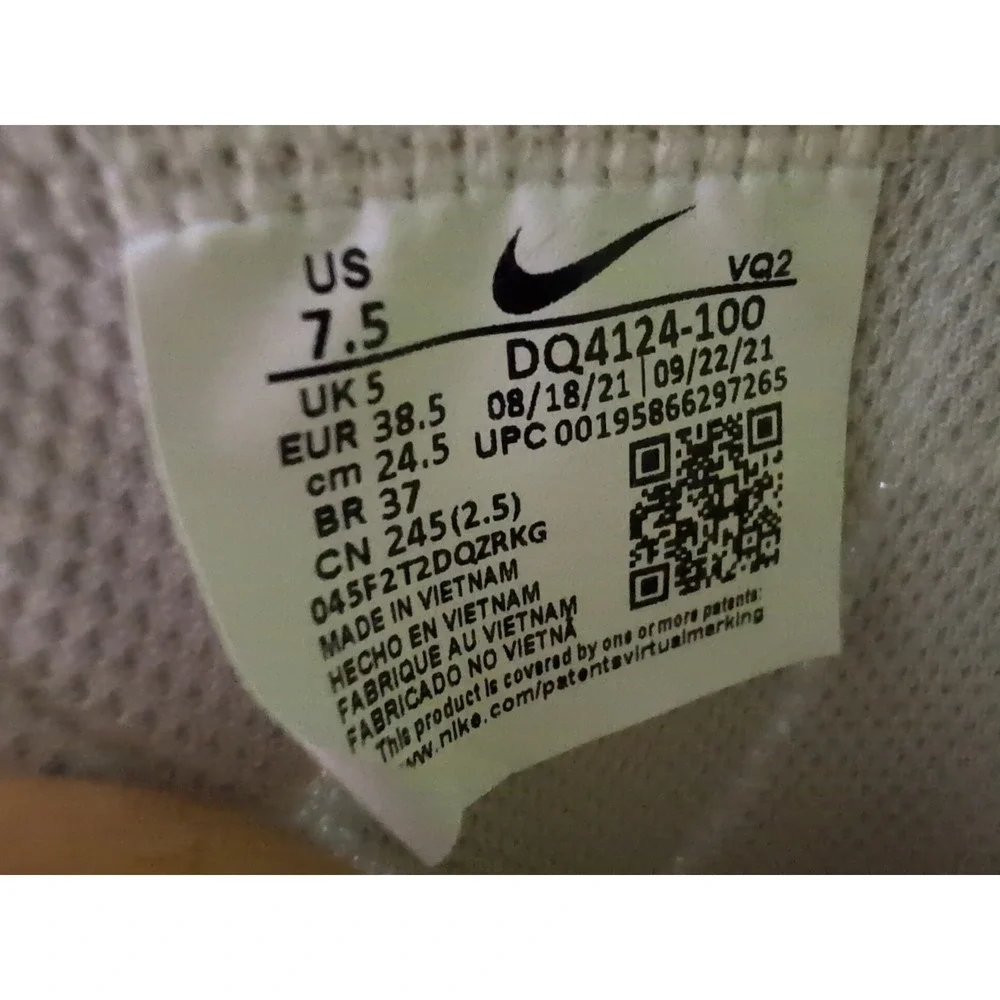Nike Blazer Mid 77 Next Nature Womens 7.5 Sail White DQ4124-100 High Top Sneaker